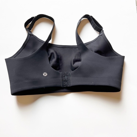 Lululemon Booby Bracer Full Support Adjustable Sports Bra - 38DD Black - Picture 4 of 6